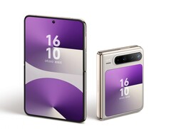 A Huawei Nova Flip S a Huawei Pura X-hez (képünkön) hasonló formavilággal indulhat. (Kép forrása: Huawei)