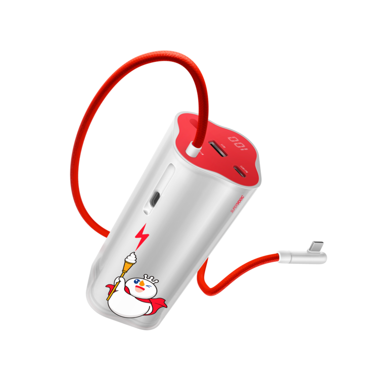 A OnePlus 150W SuperVOOC Power Bank Snow King Edition. (Kép forrása: OnePlus, szerk.)