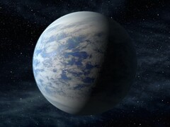 A Kepler-69c művészi illusztrációja. (Kép forrása: NASA Ames/JPL-Caltech/T. Pyle)