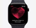 Apple Óra EKG-monitorozással. (Kép forrása: Apple)