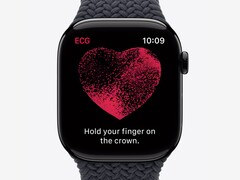 Apple Óra EKG-monitorozással. (Kép forrása: Apple)