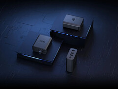 Az Asus ROG 100W-os Gamiung töltő dokkolója gyakorlatilag a már forgalmazott 65W-os modell frissített változata. (Kép forrása: Asus)