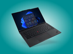 A ThinkPad E14 Gen 8 a klasszikus ThinkPad-funkciókat egyesíti, beleértve a TrackPointot és a teljes méretű nyílgombokat.