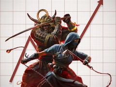 Assassin&#039;s Creed Shadows eladási grafikon (Kép forrása: Ubisoft, Freepik)