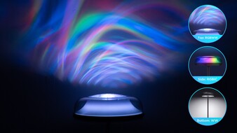 Govee Uplighter állólámpa három zónás (Kép forrása: Govee PR)