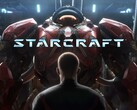 A StarCraft lövöldözős játék bannerje látható