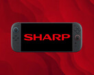 A Switch 2 konzol Sharp LCD-kijelzővel látható