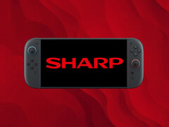 A Switch 2 konzol Sharp LCD-kijelzővel látható