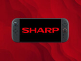 A Switch 2 konzol Sharp LCD-kijelzővel látható