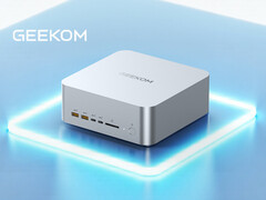 A Geekom következő mini-PC-je viszonylag visszafogott külsővel rendelkezik. (Kép forrása: Geekom)