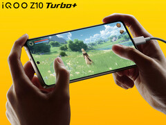 az iQOO Z10 Turbo+ augusztus 7-én jelenik meg Kínában. A képen: a játéktelefon. (Kép forrása: iQOO - szerk.)