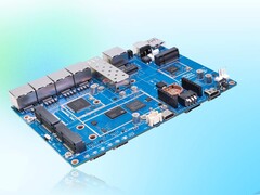 A BPI-R4 Lite egy új fejlesztői kártya számos hálózati csatlakozási lehetőséggel (Kép forrása: Banana Pi)