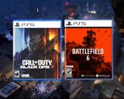 Call of Duty: Black Ops 7 és Battlefield 6 kiskereskedelmi dobozképek (Kép forrása: Amazon, Activision szerkesztéssel)