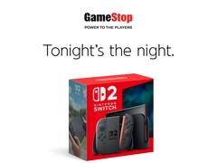 GameStop Nintendo Switch 2 éjféli indulás banner (Kép forrása: GameStop)