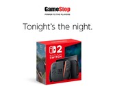 GameStop Nintendo Switch 2 éjféli indulás banner (Kép forrása: GameStop)