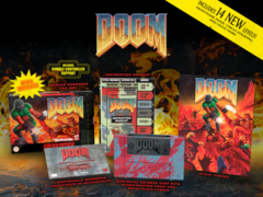 A Limited Run Games egy tematikus SNES DOOM kazettát ad ki a gyűjtők számára egyéb finomságok mellett (kép forrása: Limited Run Games)