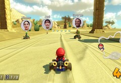 A Mario Kart 8 Deluxe mostantól támogatja a Nintendo Switch 2 opcionális kameráját.
