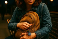 A Pebblebee Clip egy gombnyomással riaszthatja a vészhelyzeti kapcsolattartókat. (Kép forrása: Pebblebee)