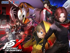 Persona 5: The Phantom X 4.8-as verzió promóciós illusztrációja.