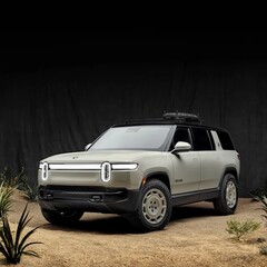Az elektromos R1T Limited Edition California Dune (Kép forrása: Rivian)