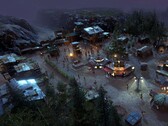 A Surviving the Aftermath című játékban egy várost ábrázoló kép – most 70% kedvezménnyel a Steam-en.