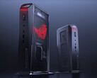 A ROG NUC (2025) egyetlen, függőleges használatra szánt kivitelben érkezik. (Kép forrása: Asus)