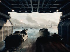 Egy képkocka a Battlefield 6 egyjátékos traileréből. (Kép forrása: Steam)