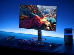 A Gaming Monitor G24i 2026 és a Gaming Monitor G27i 2026 gyakorlatilag ugyanúgy néz ki, utóbbi a képen látható. (Kép forrása: Xiaomi)