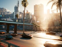 Night City a Cyberpunk 2077-ből. (Kép forrása: Steam)