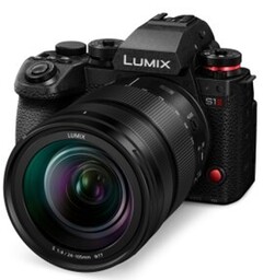 Panasonic S1II 24MP teljes képkockás tükör nélküli fényképezőgép. (Kép forrása: Panasonic)