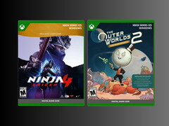 The Outer Worlds 2 és Ninja Gaiden 4 Xbox digitális játéktok (Kép forrása: Best Buy)