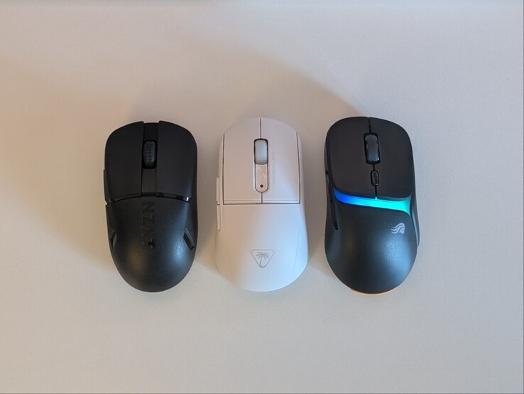 Az NZXT Life Elite (balra), Turtle Beach Burst II Air (középen), Model D3 Wireless (jobbra) összehasonlítása