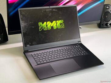 XMG Focus 17 RTX 5070 Ti laptop (kép forrása: Notebookcheck)