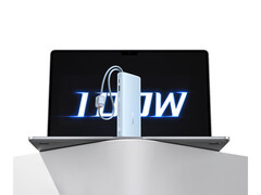 Az új 100W-os power bank ára Kínában 28 dollár körül van. A képen a hordozható töltő promóciós képe. (Kép forrása: Baseus)
