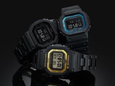 A közelgő Casio GW-BX5600 valószínűleg szénszálas alkatrészekkel rendelkezik majd. A képen a GW-B5600BC sorozatú órák. (Kép forrása: Casio)