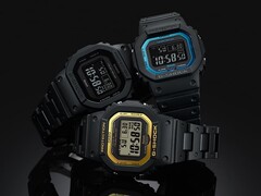 A közelgő Casio GW-BX5600 nagy valószínűséggel szénszálas alkatrészeket tartalmaz majd. [A képen a GW-B5600BC sorozatú órák.] (Kép forrása: Casio)