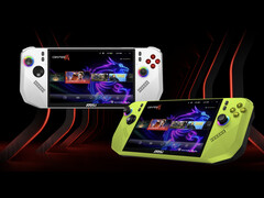 Az MSI Claw 8 Ryzen Edition kétféle színben kapható, mindkettő fekete hátlappal. (Kép forrása: MSI)