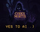 A Codex Mortis nevű mesterséges intelligencia játék bannerje (Kép forrása: Steam, szerkesztve)