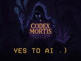 A Codex Mortis nevű mesterséges intelligencia játék bannerje (Kép forrása: Steam, szerkesztve)