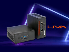 A Liva Z11 Plus akár Intel Core Ultra 7 255H processzorral is felszerelhető. A képen: a mini PC promóciós képe. (Kép forrása: ECS)