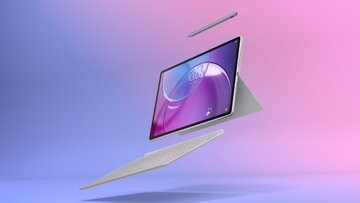 A Lenovo Idea Tab Pro Gen 2 készülékhez opcionális toll és billentyűzet tok is rendelhető lesz. (Kép forrása: Evan Blass)