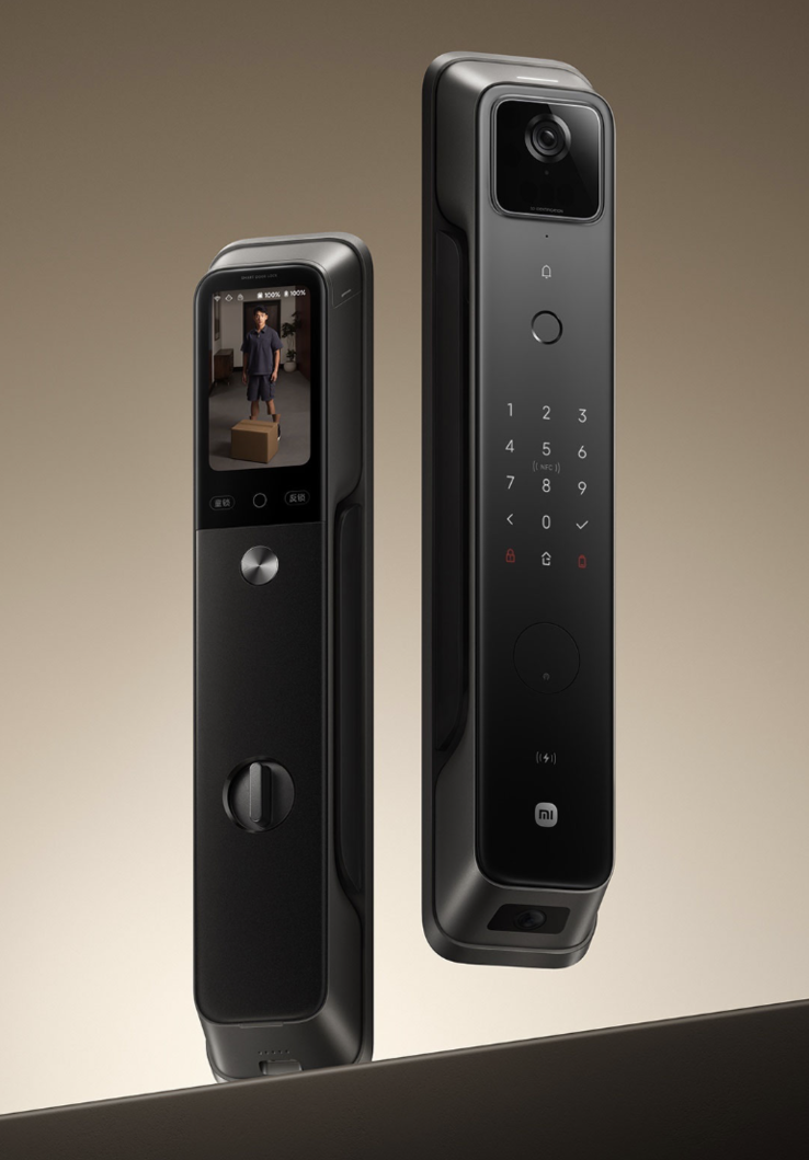 A Xiaomi Smart Door Lock 4 Pro Dual Camera Edition. (Kép forrása: Xiaomi)