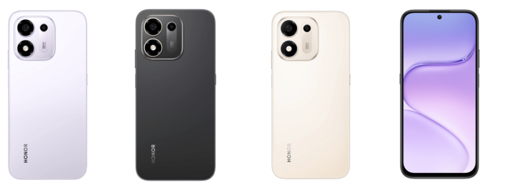 Az Honor 600S 5G színválasztéka.