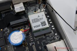 WLAN modul a Geekom A9 Max-ban