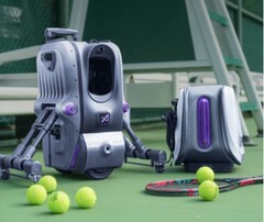 Az Aceii One robotlabda-gép lehetővé teszi a teniszezők számára, hogy partner nélkül gyakorolják az ütéseket. (Kép forrása: Aceii)
