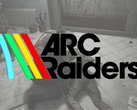 A képen - egy képernyőkép a játék prológusából, felül az Arc Raiders logójával. (Kép forrása: Arc Raiders - szerkesztve)