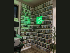A teljes észak-amerikai Xbox 360 fizikai játékgyűjtemény a képen (kép forrása: u/uncleseeth)