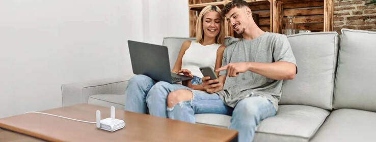 ...és otthon, ha modemhez csatlakoztatjuk (Kép forrása: Asus)