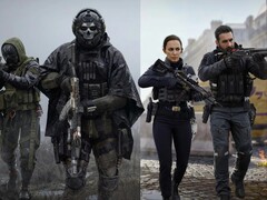 Ghost, Price kapitány és más, a Call of Duty: Modern Warfare 2-ben szereplő jelentős karakterek.