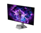 Az AOC új Agon Pro AG276QKD2 (a képen) 2 x HDMI 2.1 (DSC), 1 x DisplayPort 2.1, 2 x USB 3.2 Gen 1 Type-A, 1 x USB 3.2 Gen 1 Type-B (upstream) és egy 3,5 mm-es audio kimeneti portot tartalmaz. USB-C port itt nincs. (Kép forrása: Display Specifications)